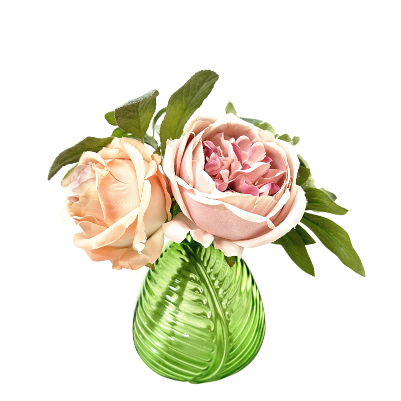 Accordo di peonia artificiale in vaso